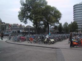 Bicycles at Centraal
