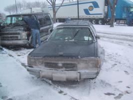 Snow-covered Car